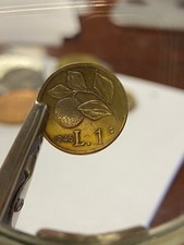 1 LIRA 1946 ARANCIO Fac Simile