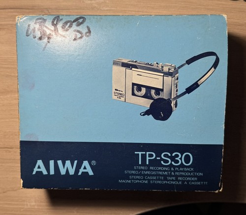 Aiwa s30 stereo cassette - aiwa,