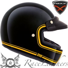 CASCO MOTO RETRÒ NEXX XG100 DEVON + CLIP ON GOGGLE STYLE FACE SHIELD
