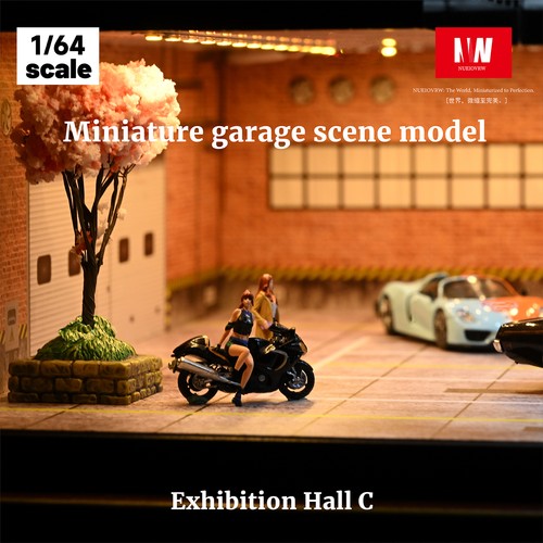 Diorama auto showroom - diorama,