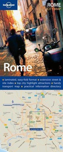 Lonely planet rome city map - lonely,