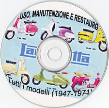 Manuale completo per restauro per modelli Lambretta dal 1947. Leggere inserzione
