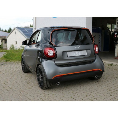 Smart 453 fox scarico - scarico, sportivo
