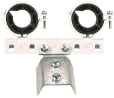 Supporto staffa doppio illuminatore - 2 LNB per parabola in metallo