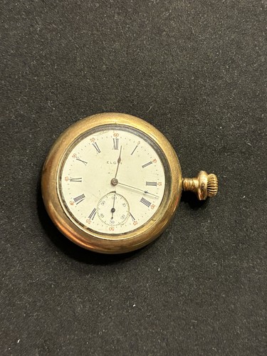 Antico orologio tasca - da, elgin
