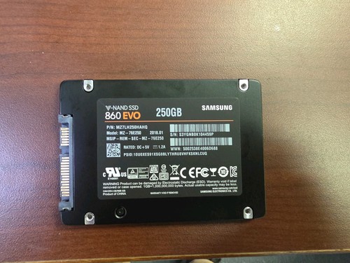 Samsung 860 evo 250 - 860, gb