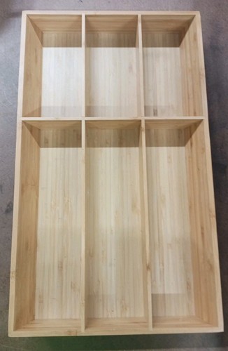 Cassetto porta utensili bambù
