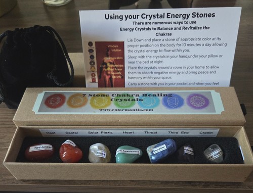 Set chakra pietra - set,