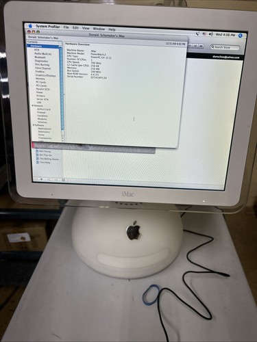 Apple imac flat panel - flat,
