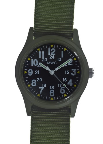 Orologio militare mwc olive - militare,
