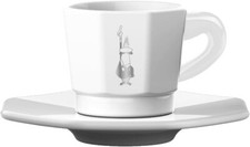BIALETTI 4 Tazze Porcellana da
