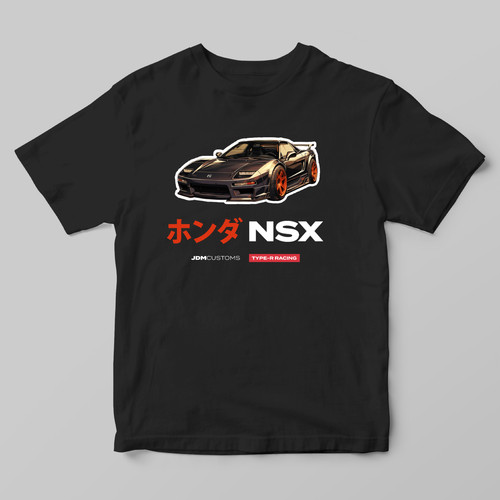 Shirt nera honda nsx jdm - nera,