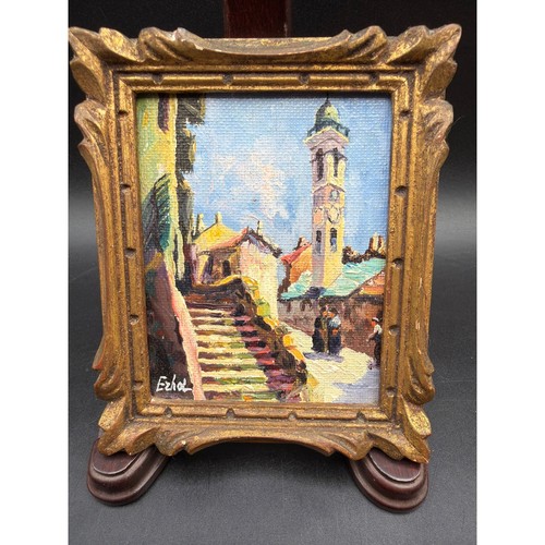 Dipinto olio originale vintage