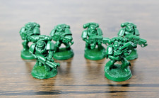 Warhammer 40k Tactical Space Marines With Flamers (Lot of 6) Primed