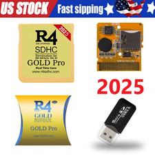 Versione 2025 R4 Gold Pro SDHC R4i per cartuccia DS/3DS/2DS Revolution + USB