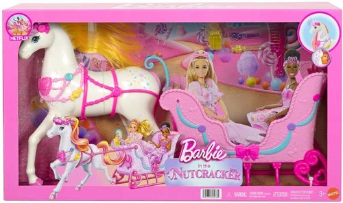 Barbie schiaccianoci cavallo - barbie, e