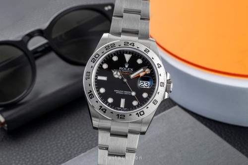 Rolex explorer black dial - black,