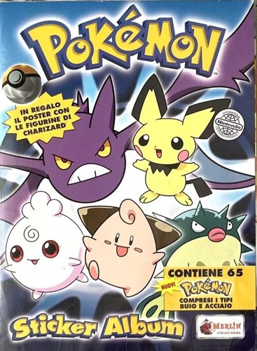 Pokemon album serie merlin - 4^,