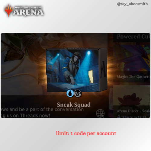 Magic arena code sneak - magic,