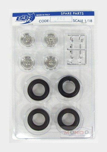 Bbr cerchi alluminio - 1:18,