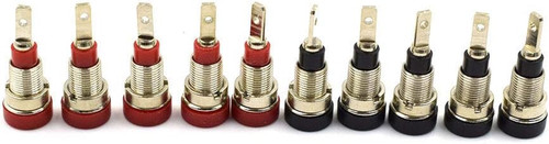 10pz presa jack banana 2mm - 10pz,