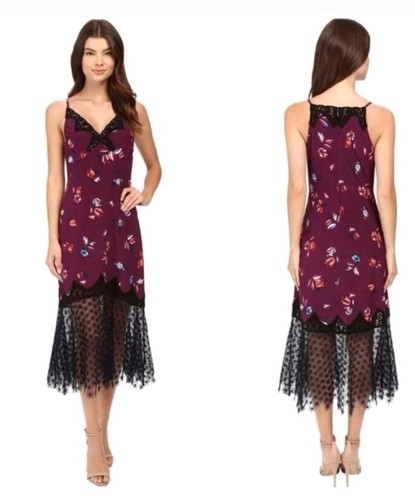 Abito midi slip rebecca taylor - abito,