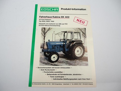 Brochure originale edscha - brochure,