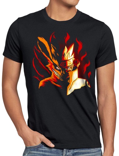 Shirt uomo volpe - volpe, fuoco