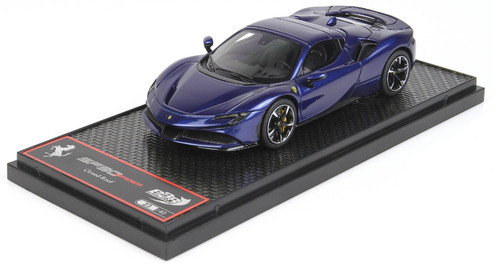 Ferrari sf90 spider blu - spider,