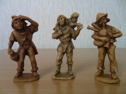 Statuine presepe pastori - 3,