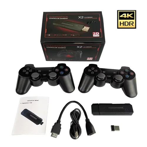 Retro game stick console 4k - console,