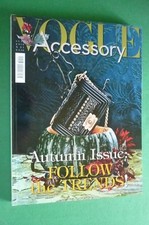 VOGUE Italia magazine September 2016 settembre ACCESSORY n.21 autumn trends