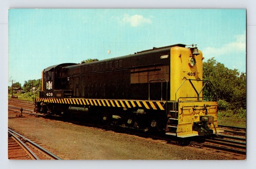 Cartolina ferrovia treno - ferrovia,