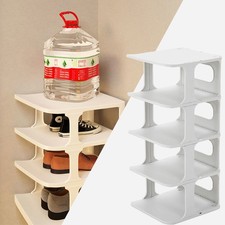 Scarpiera in legno scarpiera stabile 6 piani con gancio per appendere scarpiera