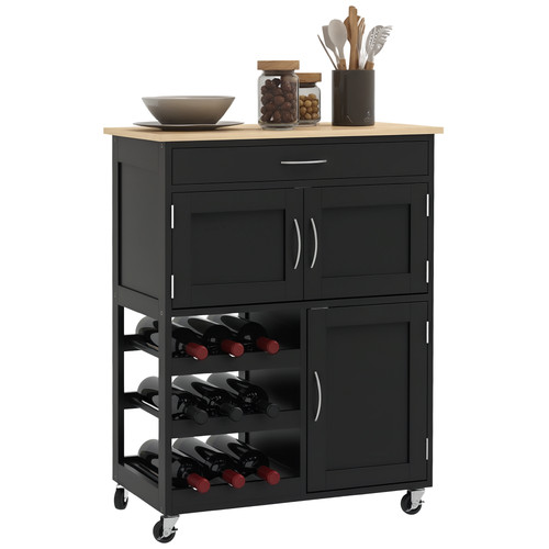 Homcom carrello cucina - carrello,