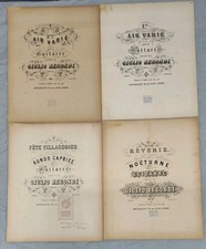 Raro giulio regondi set - giulio,