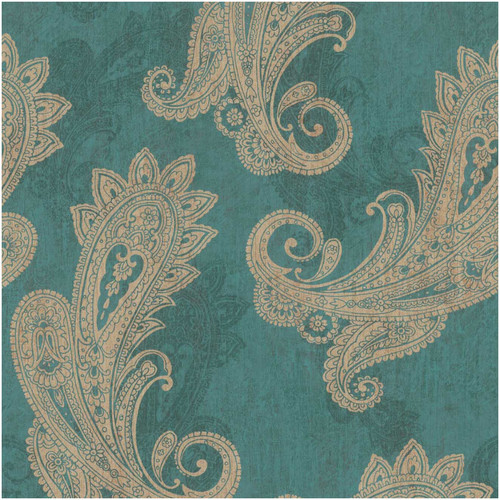 Carta parati vinile teal - da,