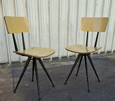 Coppia di sedie in Formica