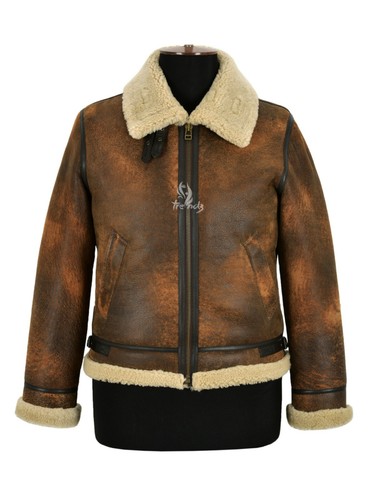 Giacca pelle pecora uomo b3 - di,