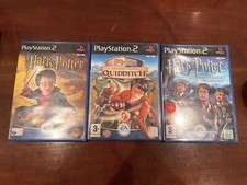 PS2 HARRY POTTER E LA CAMERA DEI SEGRETI + IL PRIGIONIERO DI AZKABAN + QUIDDITCH