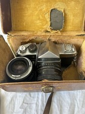 YASHICA PENTAMATIC CAMERA VINTAGE + 2 OBBIETTIVI + BORSA