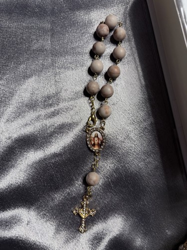 Rosario cattolico vintage mini