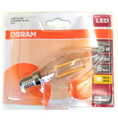 Osram lampadina oliva led - 6,