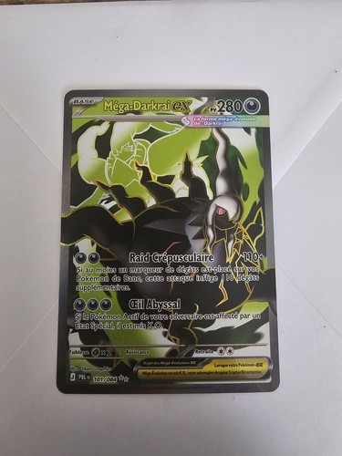 Carte pokemon méga darkrai - pokemon, ex