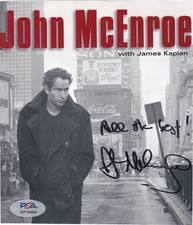 JOHN MCENROE PSA DNA