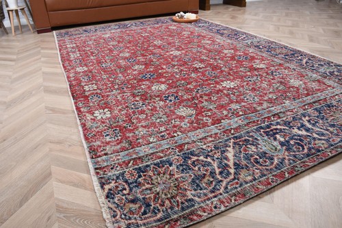 Tappeto grande vintage turco