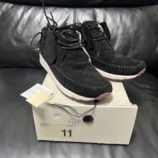 Visvim FBT camoscio nero fluo