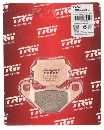 Pastiglie freno anteriori trw - freno,