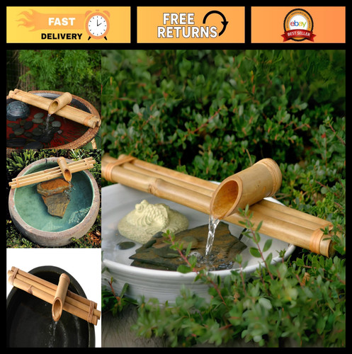 Kit fontana zen bambù - kit, con