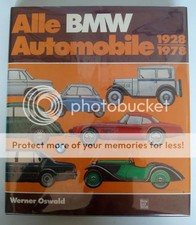 Alle BMW Automobile 1928 -